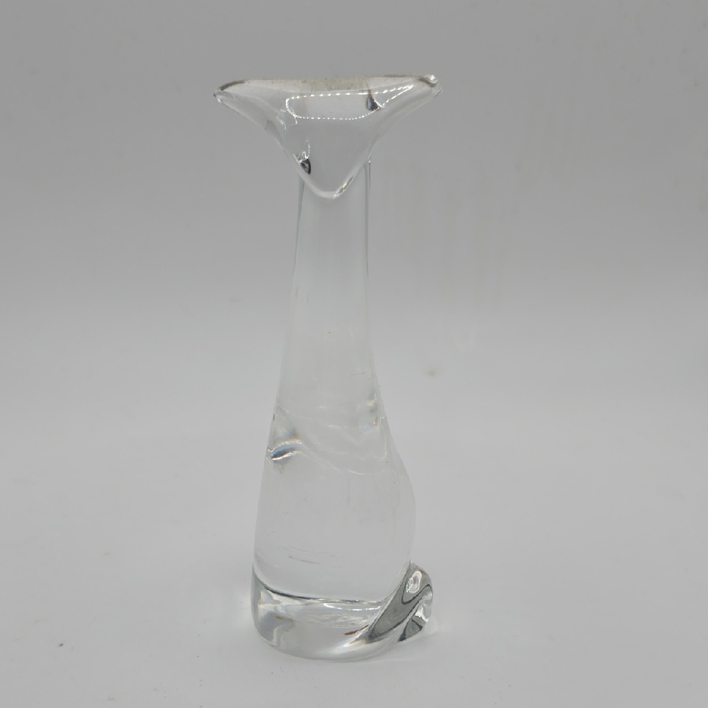 Baccarat Clear Crystal Bud Vase